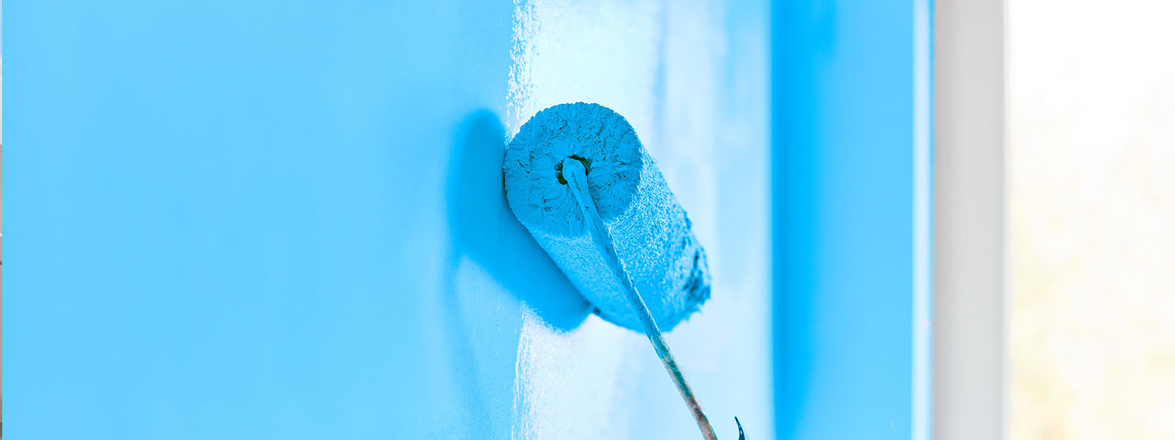 Seamless wall painting